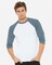 BELLA + CANVAS® Unisex Three-Quarter Sleeve Baseball Tee Raglan Contrast Sleeve Lightweight Retail Fit Shirt